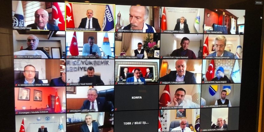 TDBB Yönetim Kurulu Toplantısı video konferans ile yapıldı