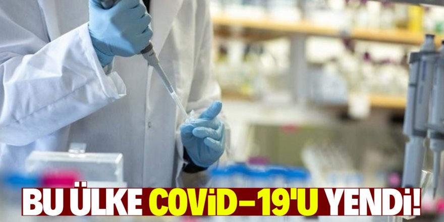 Koronavirüsü yenen ilk ülke