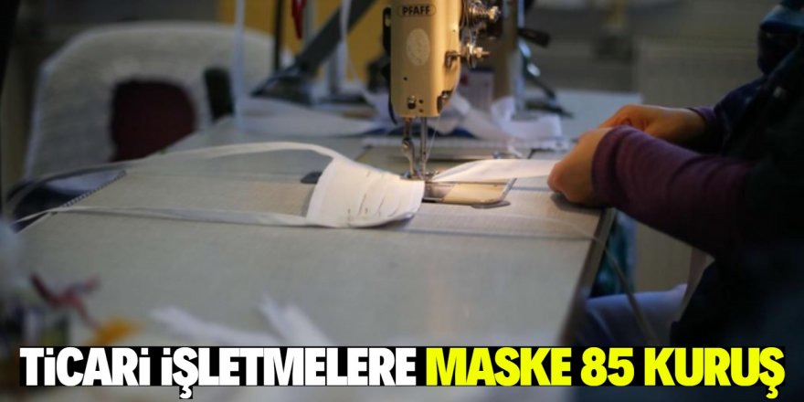 Maske tanzim satışta 85 kuruş