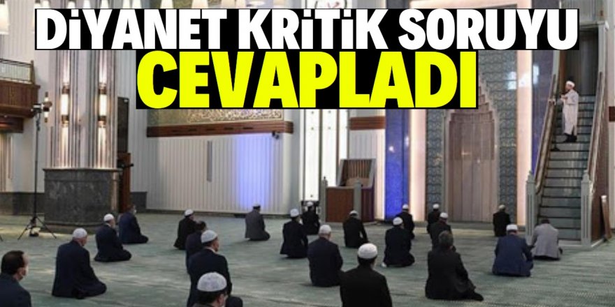 İnternet ya da TV'den cuma namazı kılınır mı? Diyanet'ten açıklama!