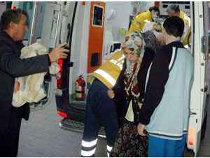 Ağladı ailesini kurtardı