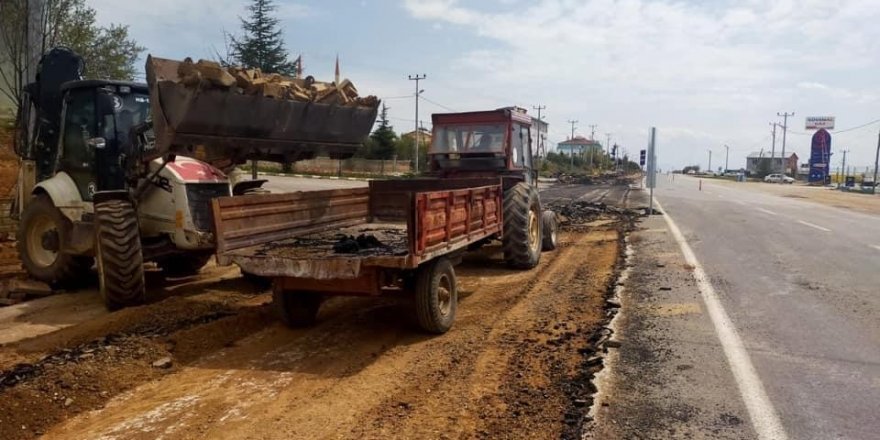 Hüyük çevre yolu duble yol oluyor