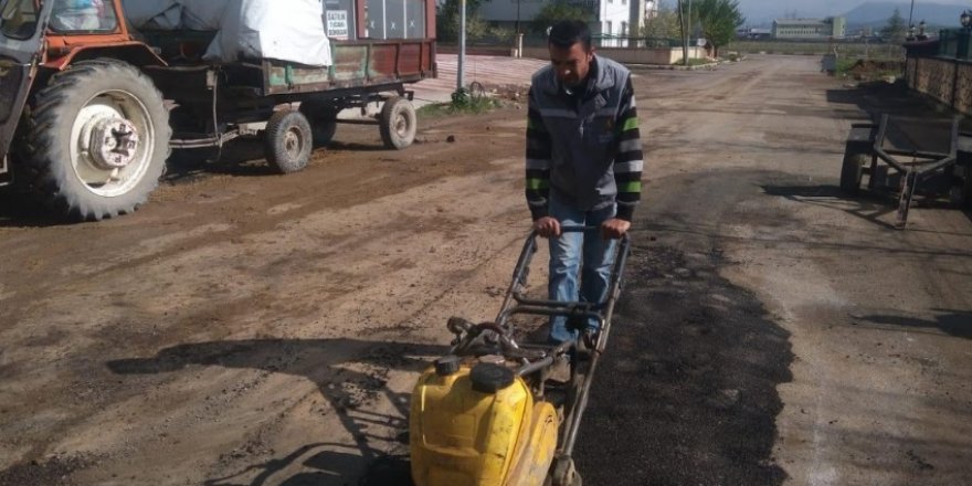 Seydişehir’de asfalt çalışmaları sürüyor