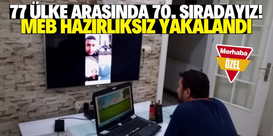 Uzaktan eğitim ile verimlilik düştü!