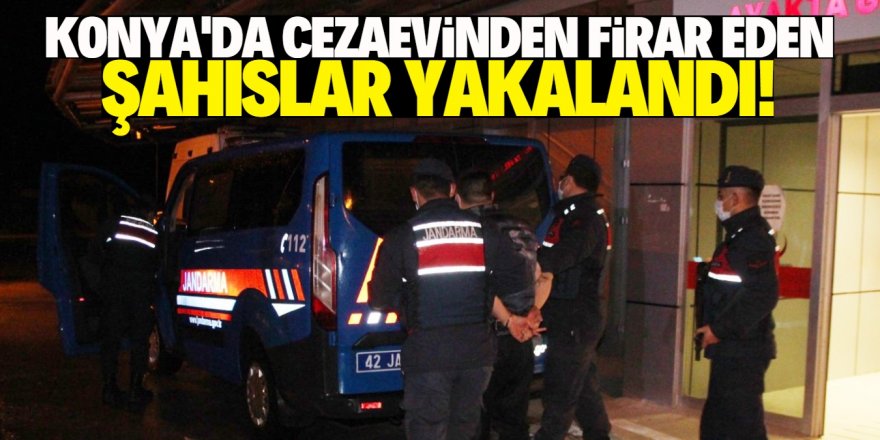 Seydişehir cezaevinden firar edip Beyşehir’de yakalandılar