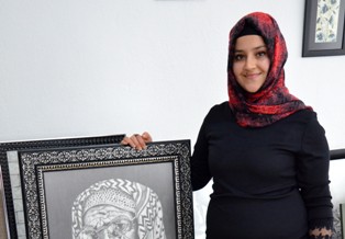 Resim tutkusundan aldığı güçle kanseri yendi