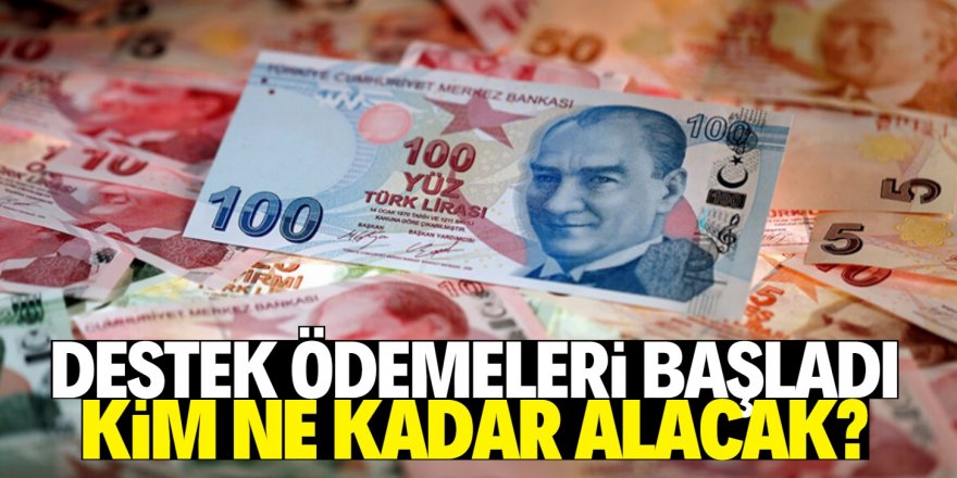 Ücretsiz izin destek ödemeleri başladı