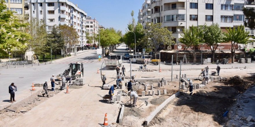 Konya Büyükşehir trafiği rahatlatacak düzenlemelere devam ediyor