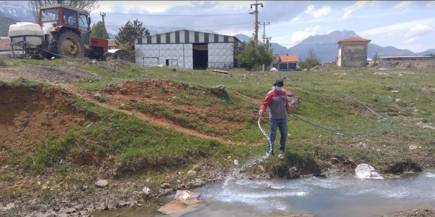 Seydişehir’de lavra ile mücadele sürüyor