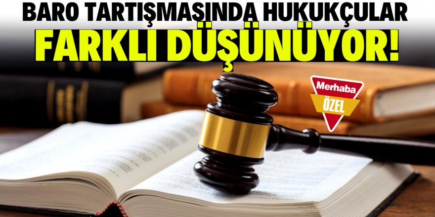 Hukukçular farklı düşünüyor