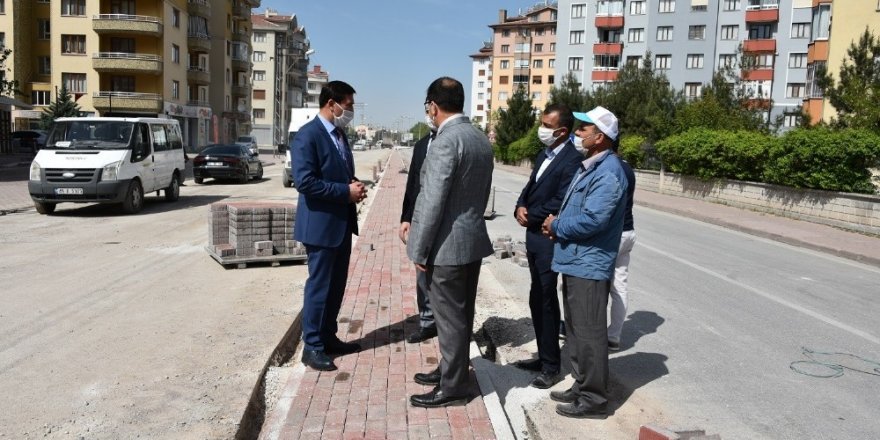 Karatay Belediyesinden yol ve çevre düzenlemesi