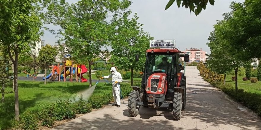 Karatay’da ilaçlama çalışmaları başladı