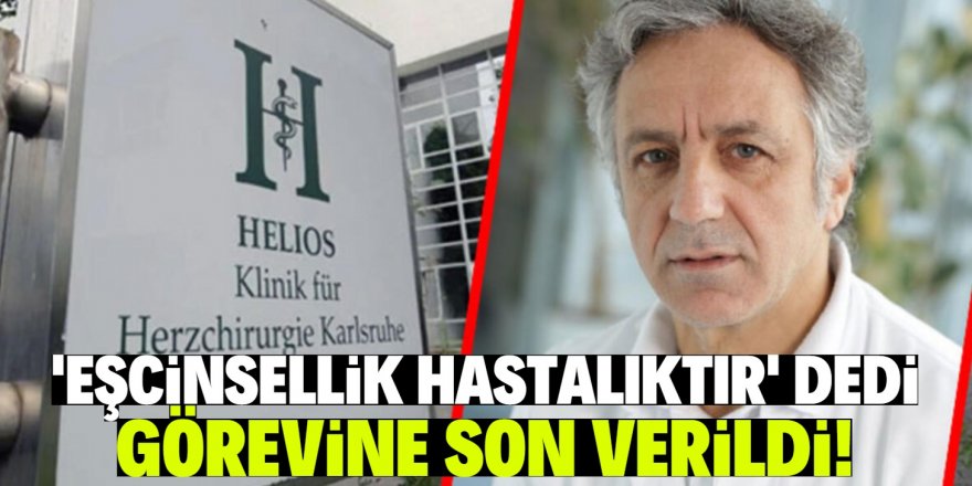 Türk doktor 'eşcinsellik hastalıktır' dedi, işinden oldu!