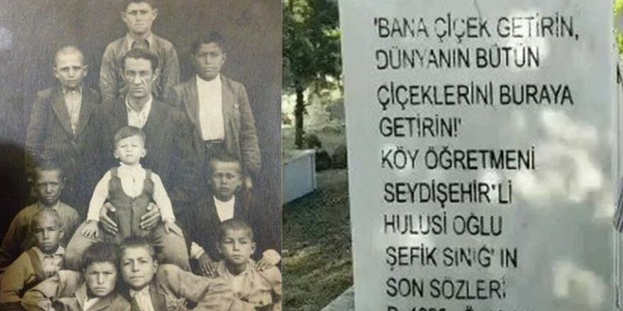 O şiir Seydişehirli öğretmene yazılmış