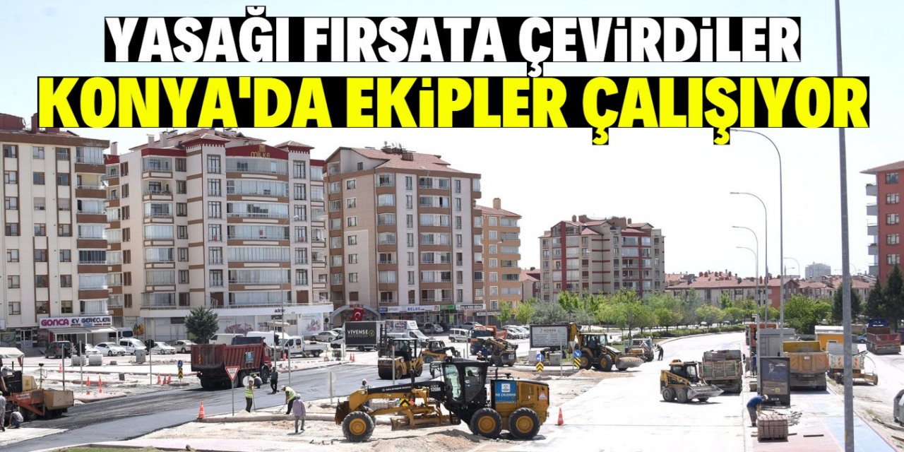 Konya trafiğinde düzenlemeler yapılıyor