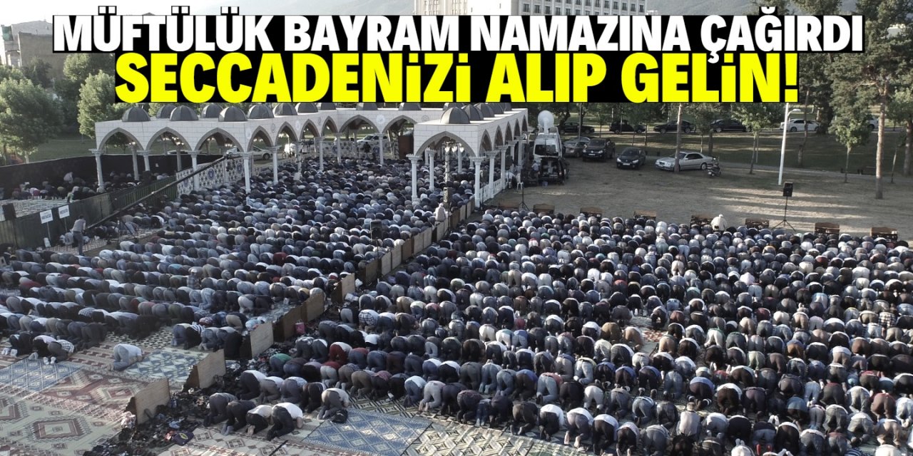 Komşuda bayram namazı kılınacak!