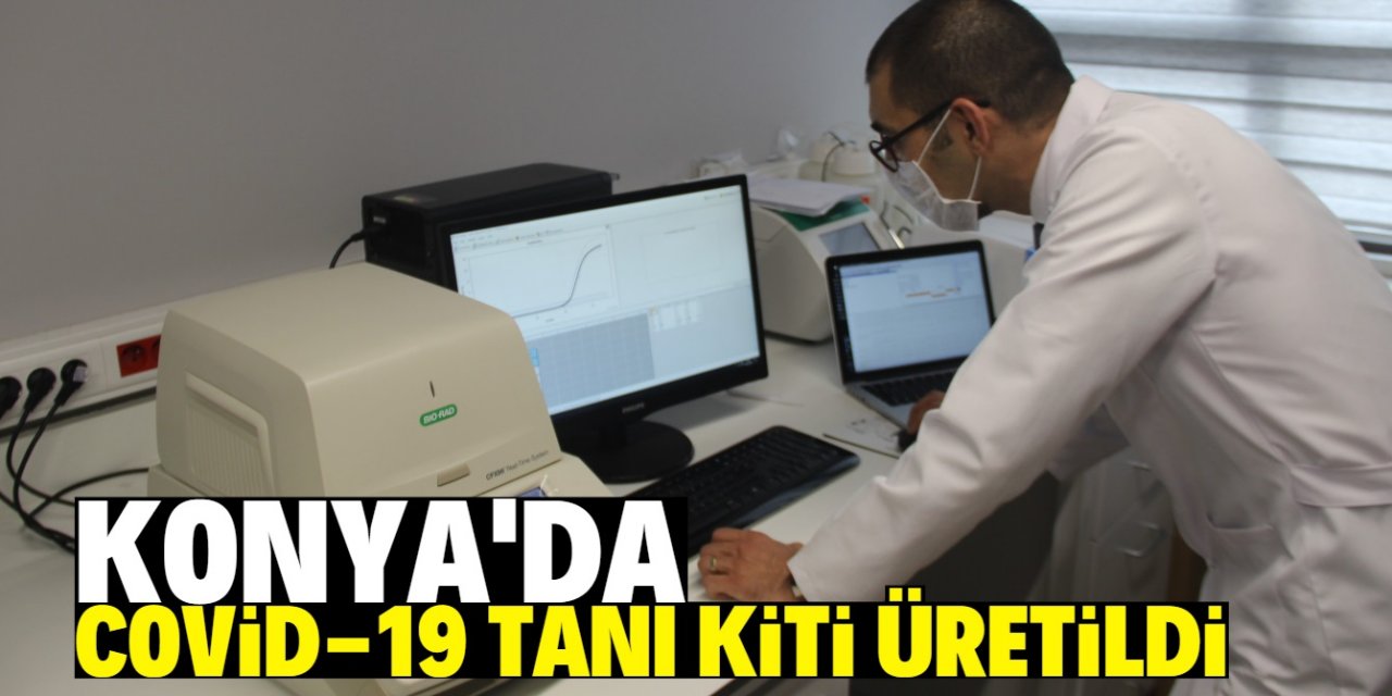 Konya'da Covid-19 tanı kiti üretildi