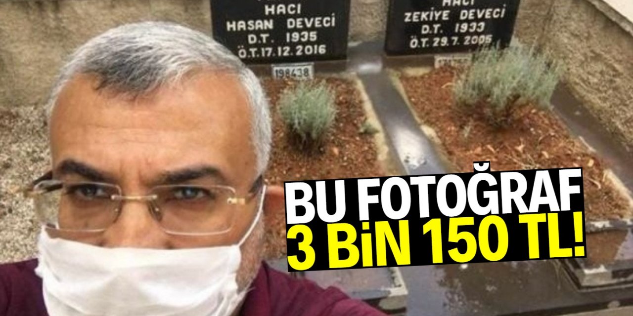 Mezarlıkta fotoğrafın bedeli ağır oldu!