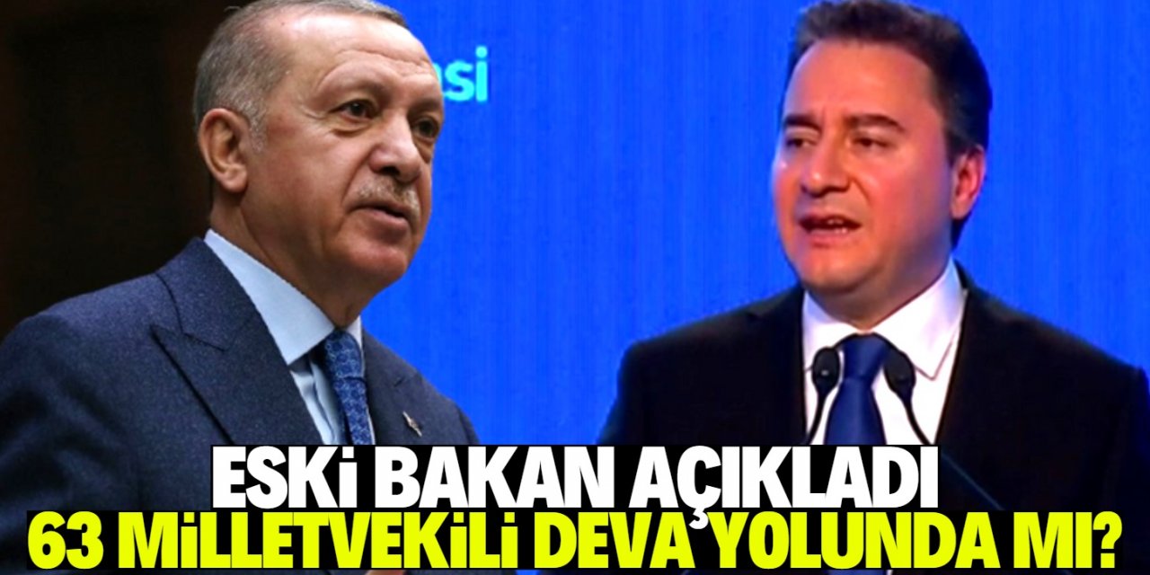 AK Parti'den 63 milletvekili DEVA Partisi'ne mi geçecek?