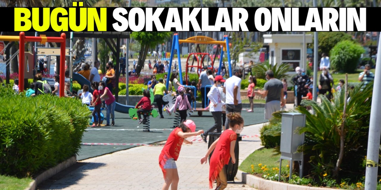 14 yaş altı çocuklar için sokağa çıkma izni başladı