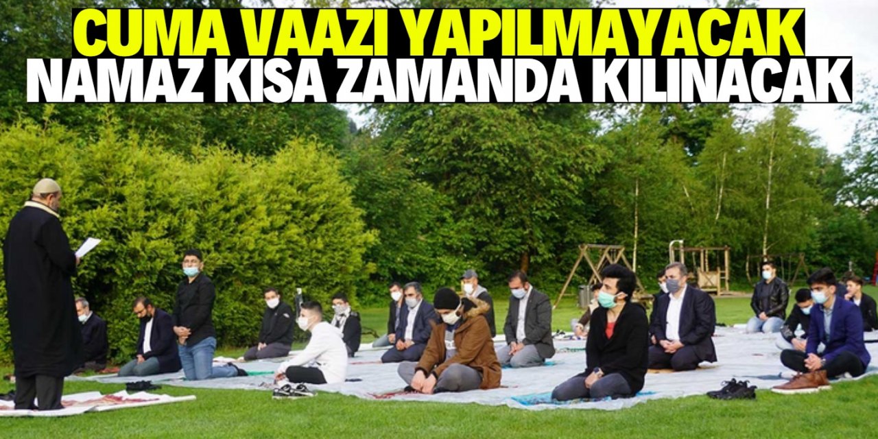 Konya'da 'Cuma Namazı' kısa sürede kılınacak