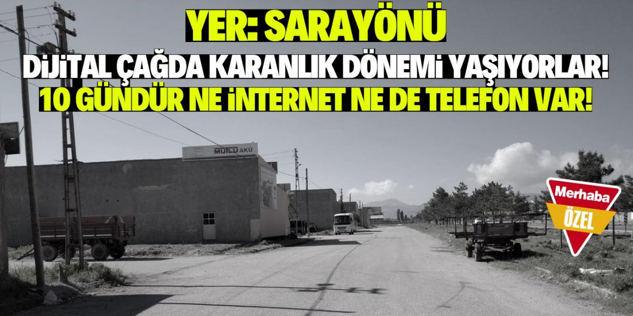 Konya Sarayönü'de telefon ve internet mağduriyeti!