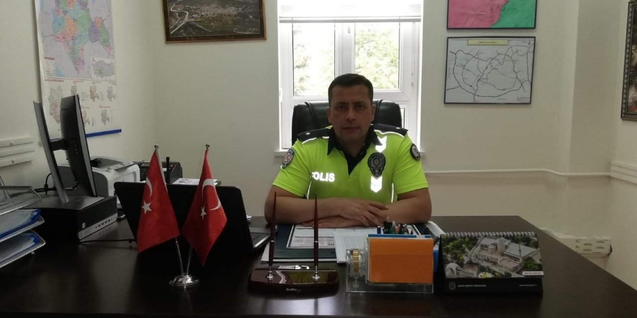 Konya Derebucak İlçe Emniyet Amiri Ramazan Çakır göreve başladı