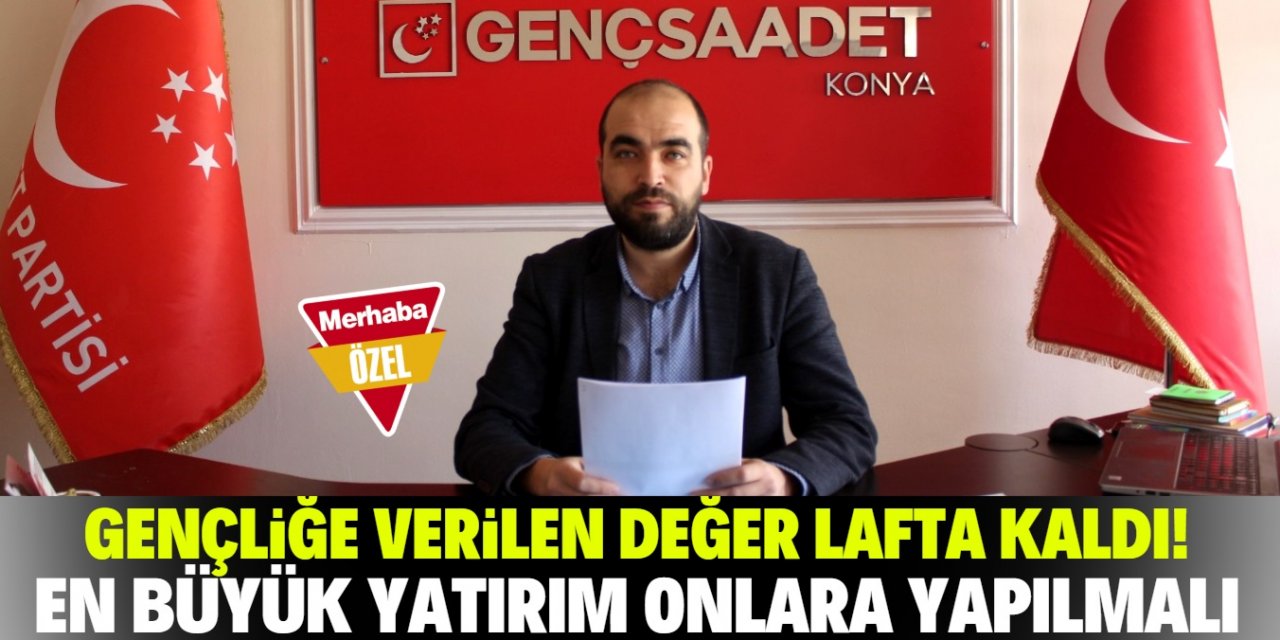 Esat Ergener, “En büyük yatırımımız gençliğe olacak”