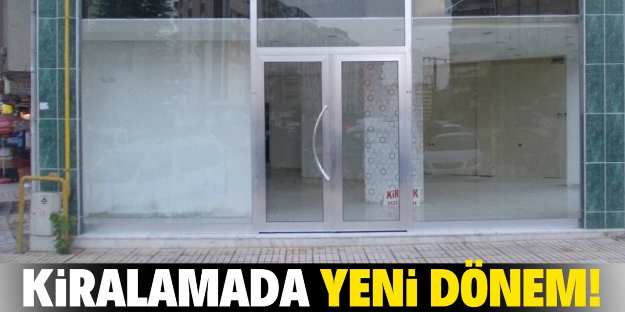 İşyeri kiralamalarında yeni dönem başlıyor!