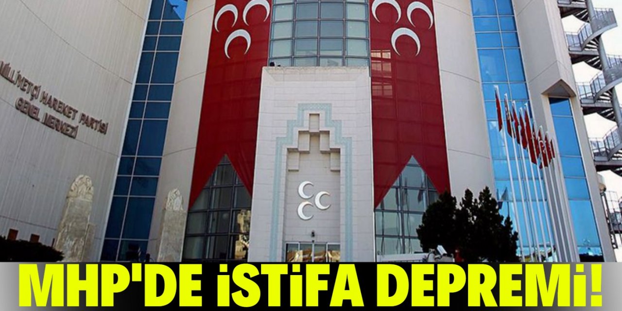 MHP'de istifa depremi! Açıklamalar peş peşe geldi