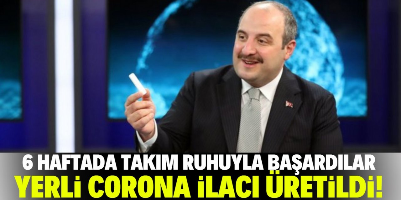 Türkiye koronavirüse karşı yerli ilaç üretti!