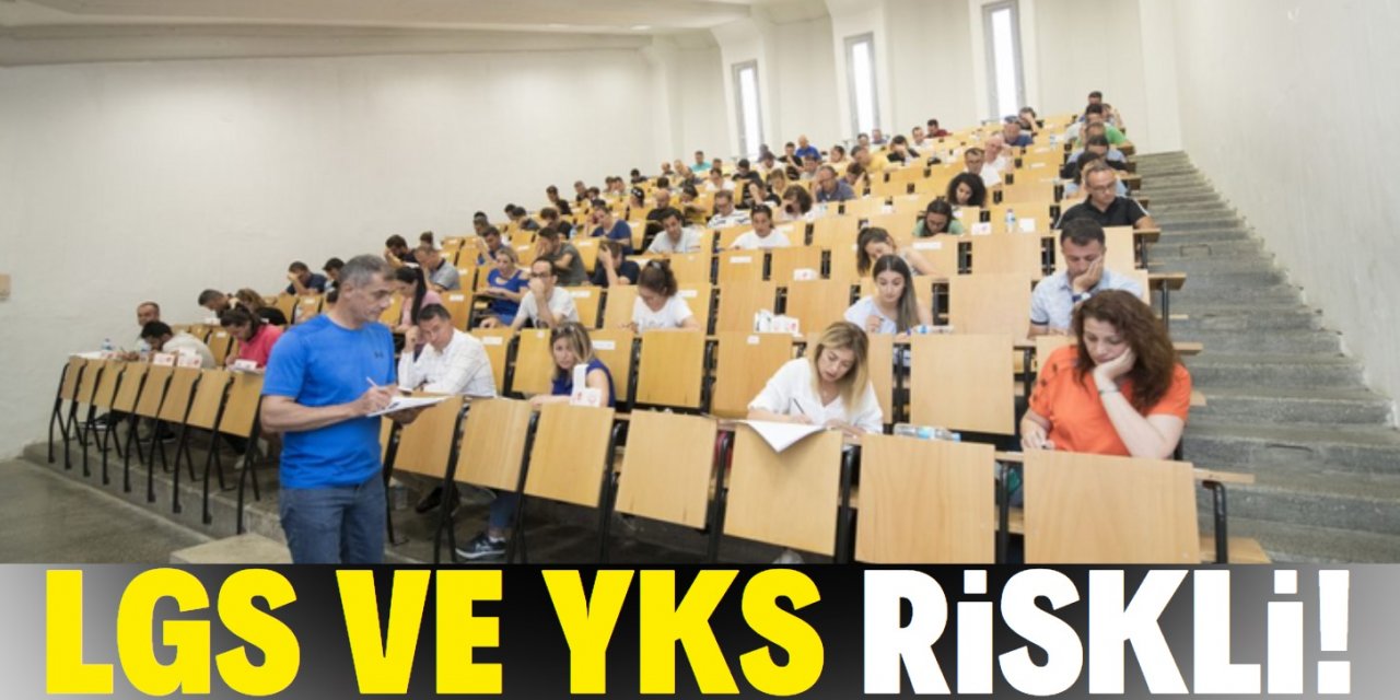 Prof. Dr. Mehmet Ceyhan açıkladı: ''LGS ve YKS riskli"