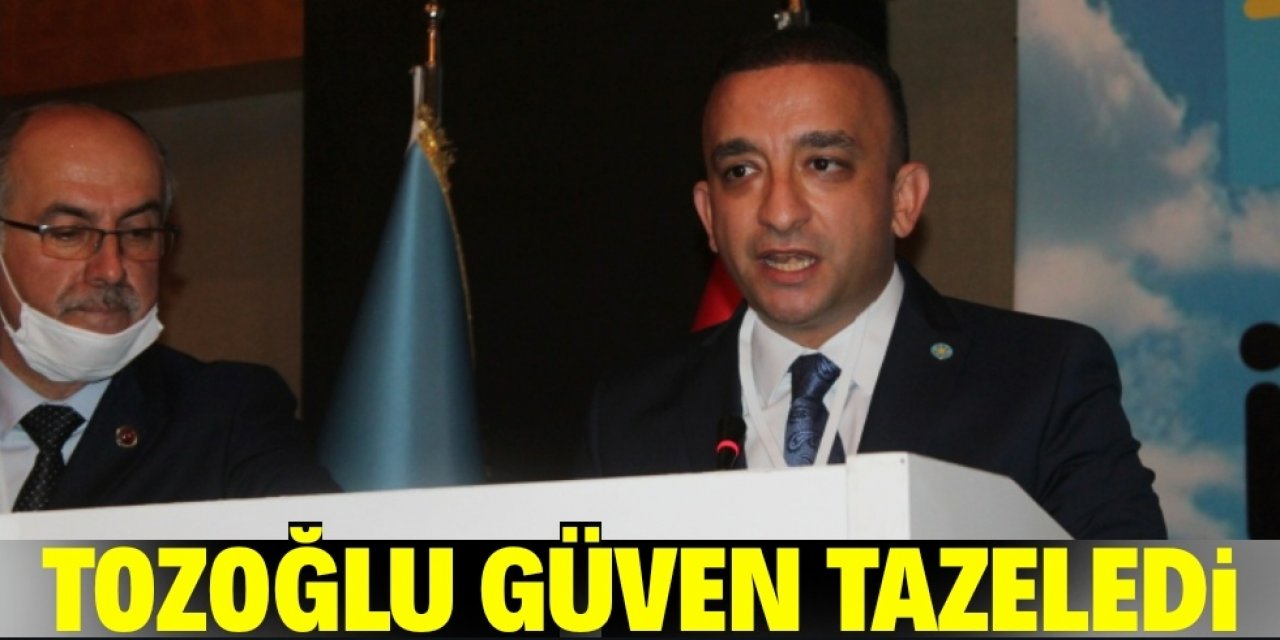 Gökhan Tozoğlu yeniden başkan seçildi