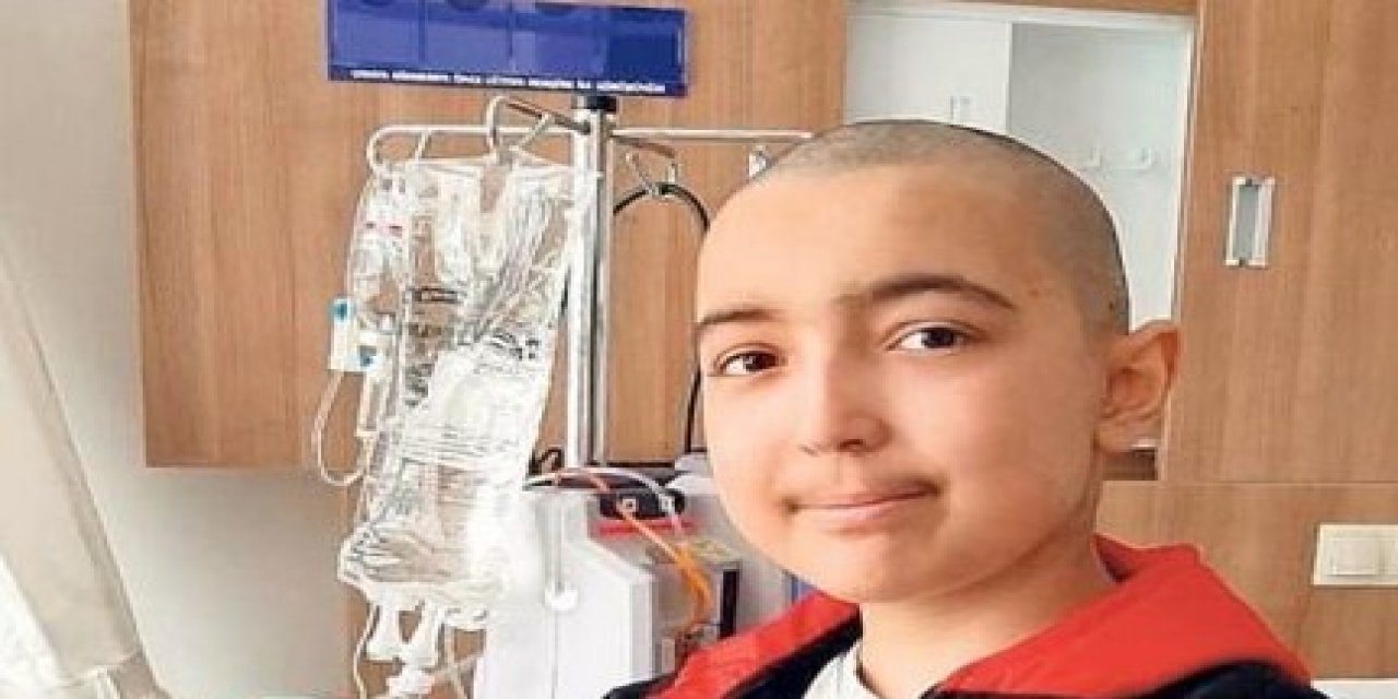 14 yaşındaki lösemi hastası Emir acilen yardım bekliyor