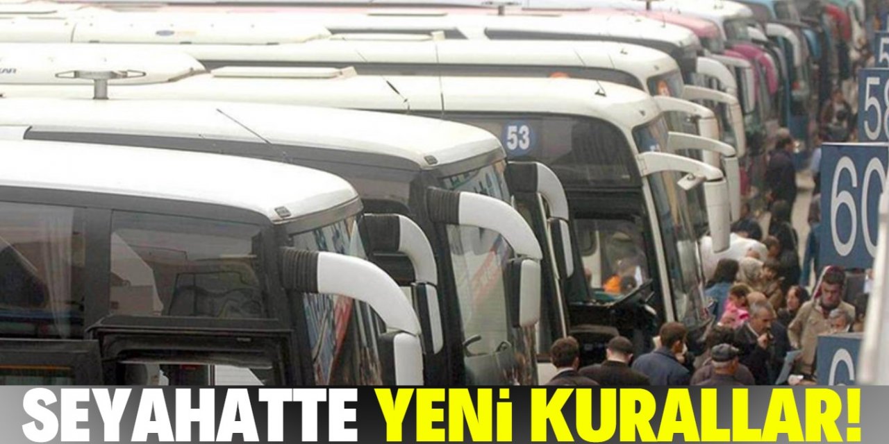 Otobüs seyahatlerinde yeni dönem! Resmi Gazete'de yayımlandı