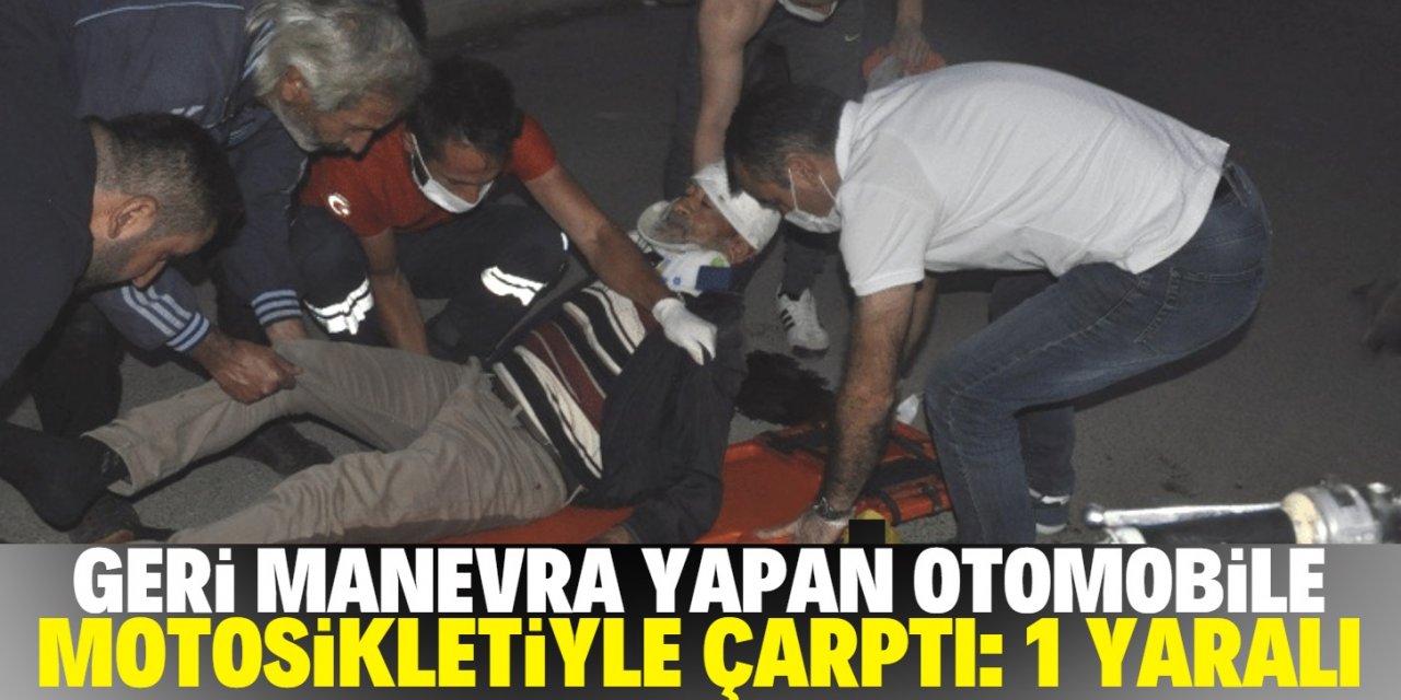 Konya’da trafik kazası: Yaşlı adam yaralandı!
