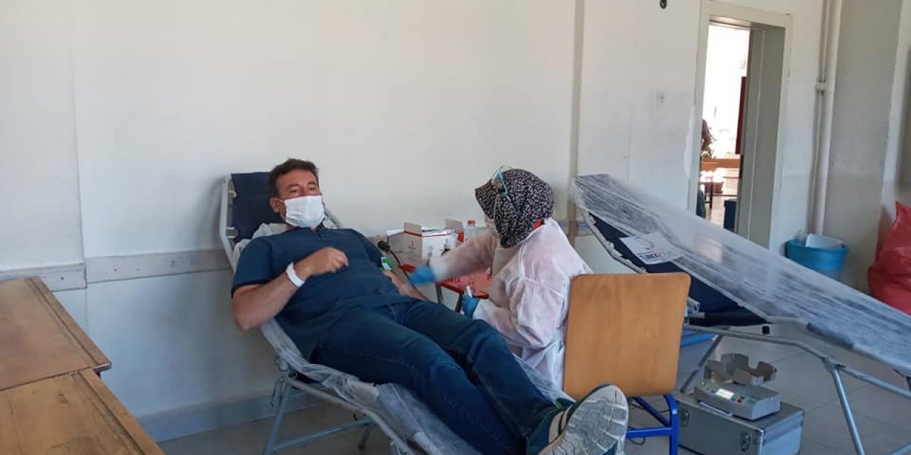Beyşehir’de kan bağışına destek