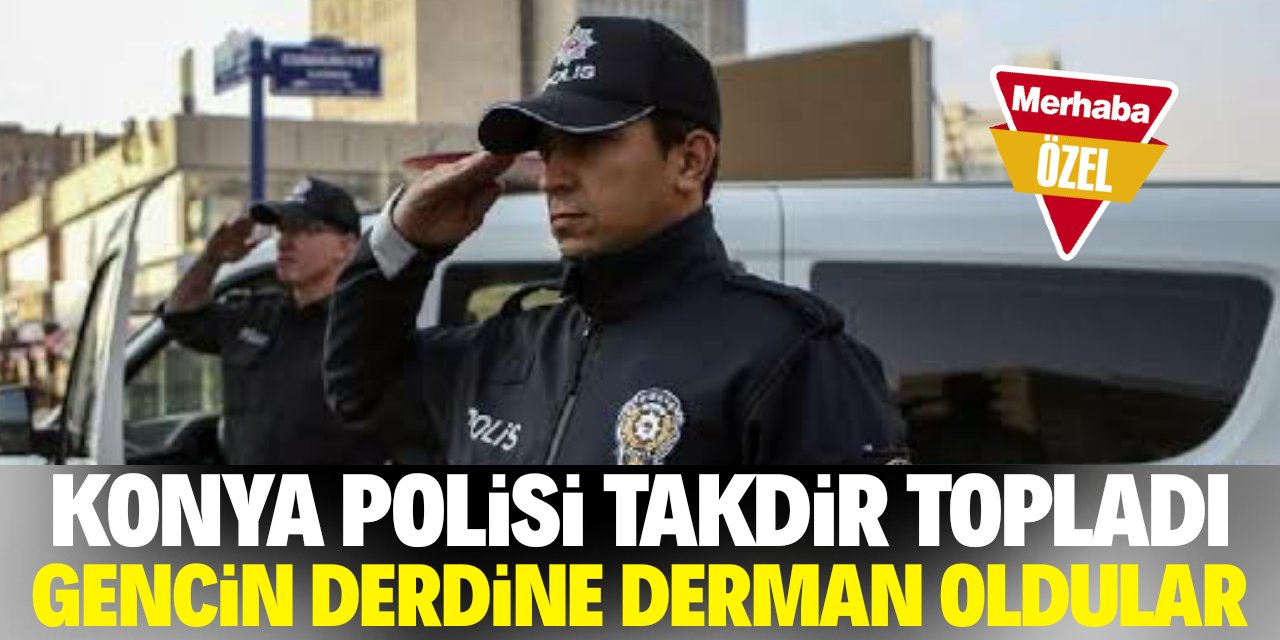 Sınavdan önce kimliğini kaybetti! Konya polisi hızır gibi yetişti!