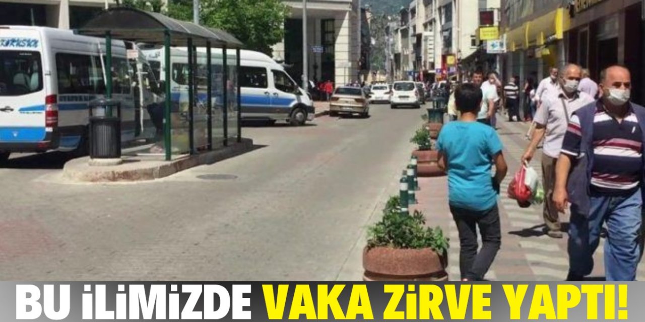 Bu şehirde sıfır olan vaka sayısı zirve yaptı!