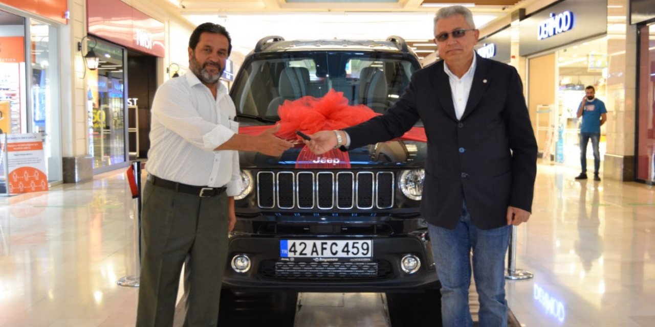Konya'da Jeep Renegate sahibini buldu