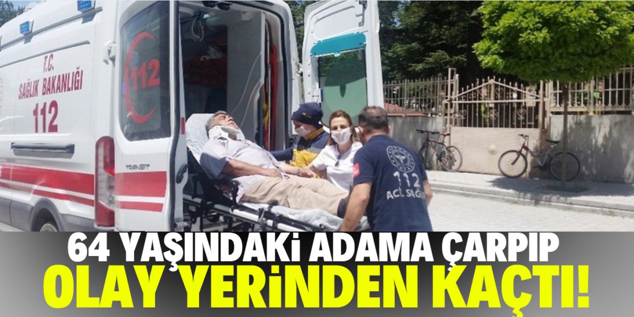 Konya'da otomobil sürücüsü elektrikli bisiklete çarptı: 1 yaralı
