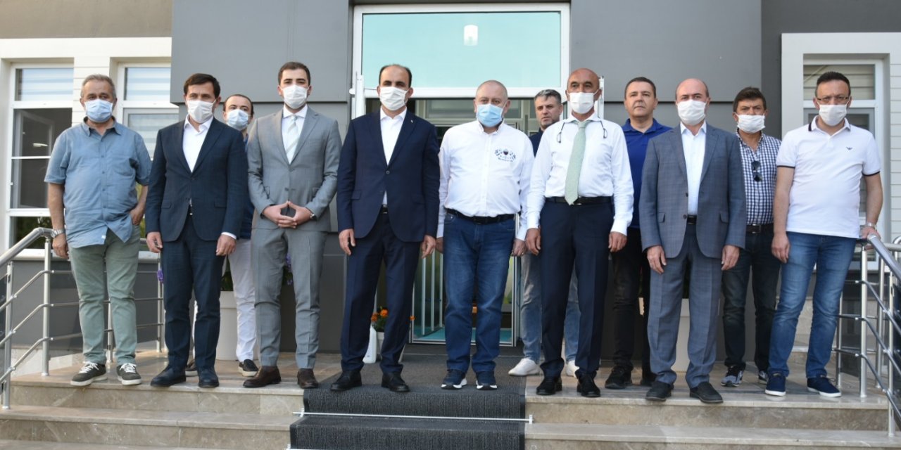 Belediye başkanlarından Konyaspor'a ziyaret