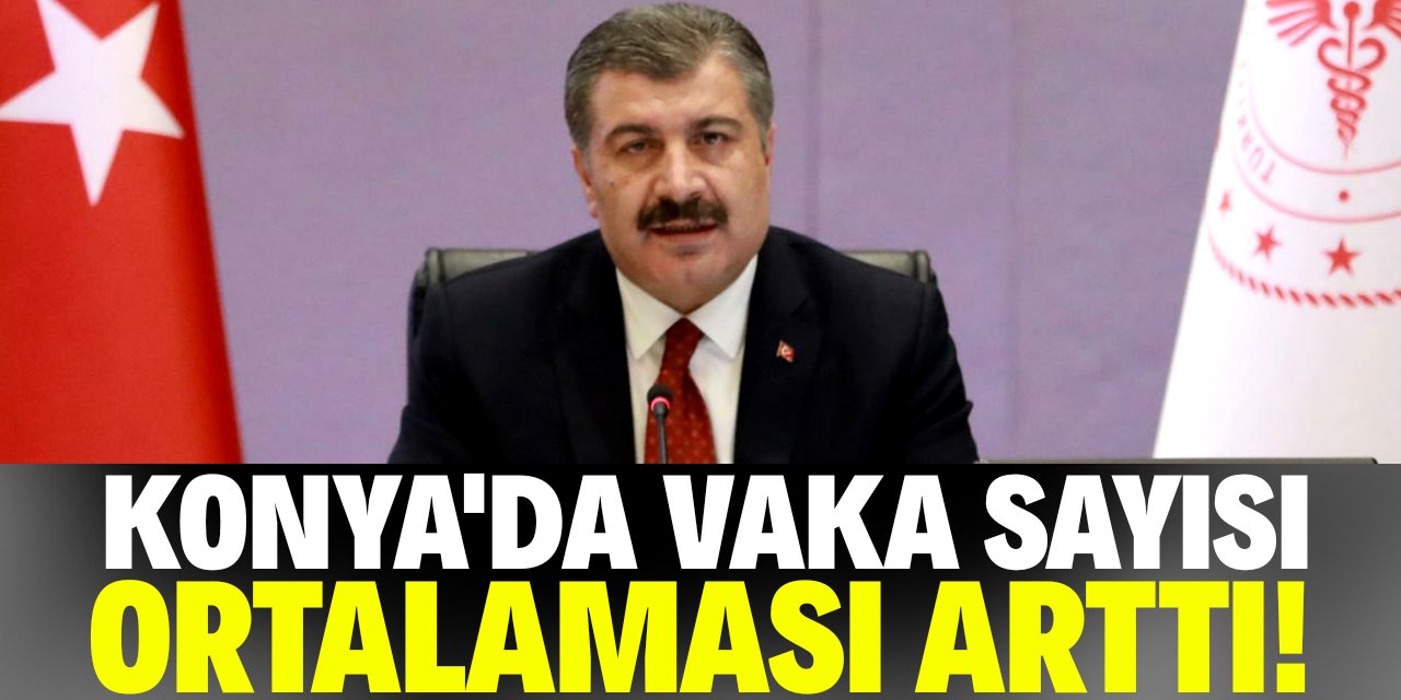 Bakan Koca 7 şehre işaret etti! Yine Konya var!