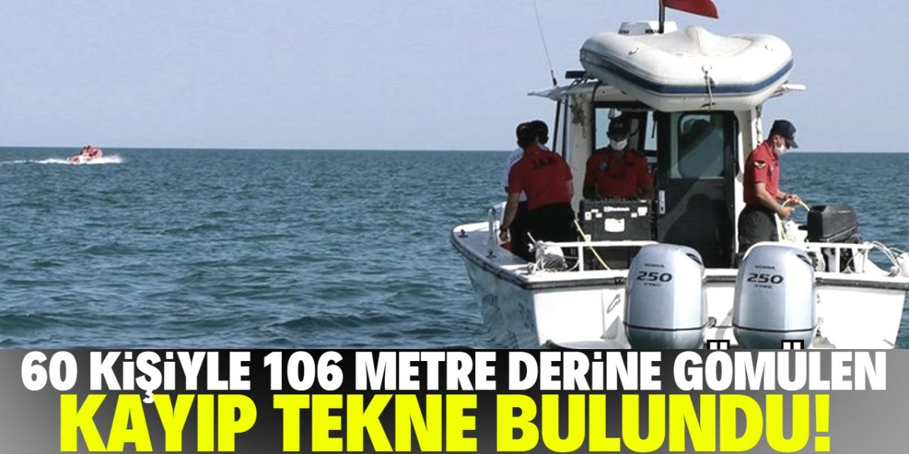 Van Gölü’nde 106 metre derine batan göçmen teknesi bulundu!