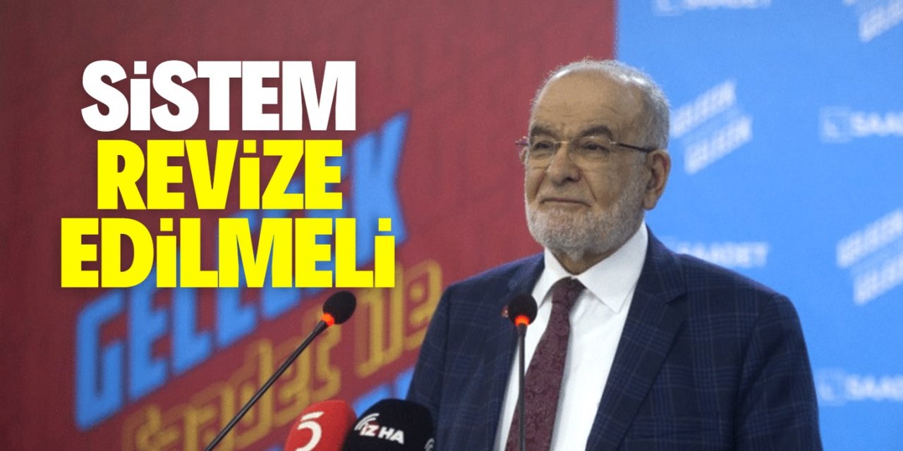 Sistem tıkandı revize edilmeli!