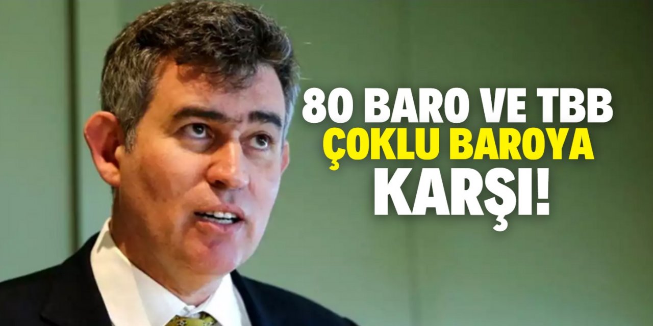 Metin Feyzioğlu: "TBB ve tüm barolar çoklu baroya karşıdır"