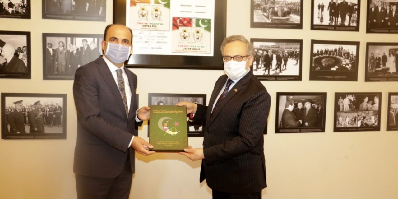 Altay, Pakistan’ın Ankara Büyükelçisini ziyaret etti