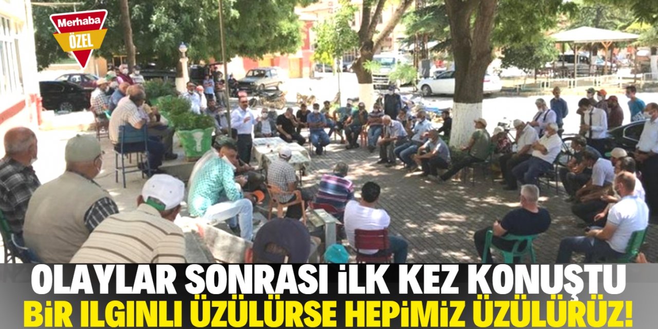 Ilgın'daki olaylar sonrası ilk kez konuştu