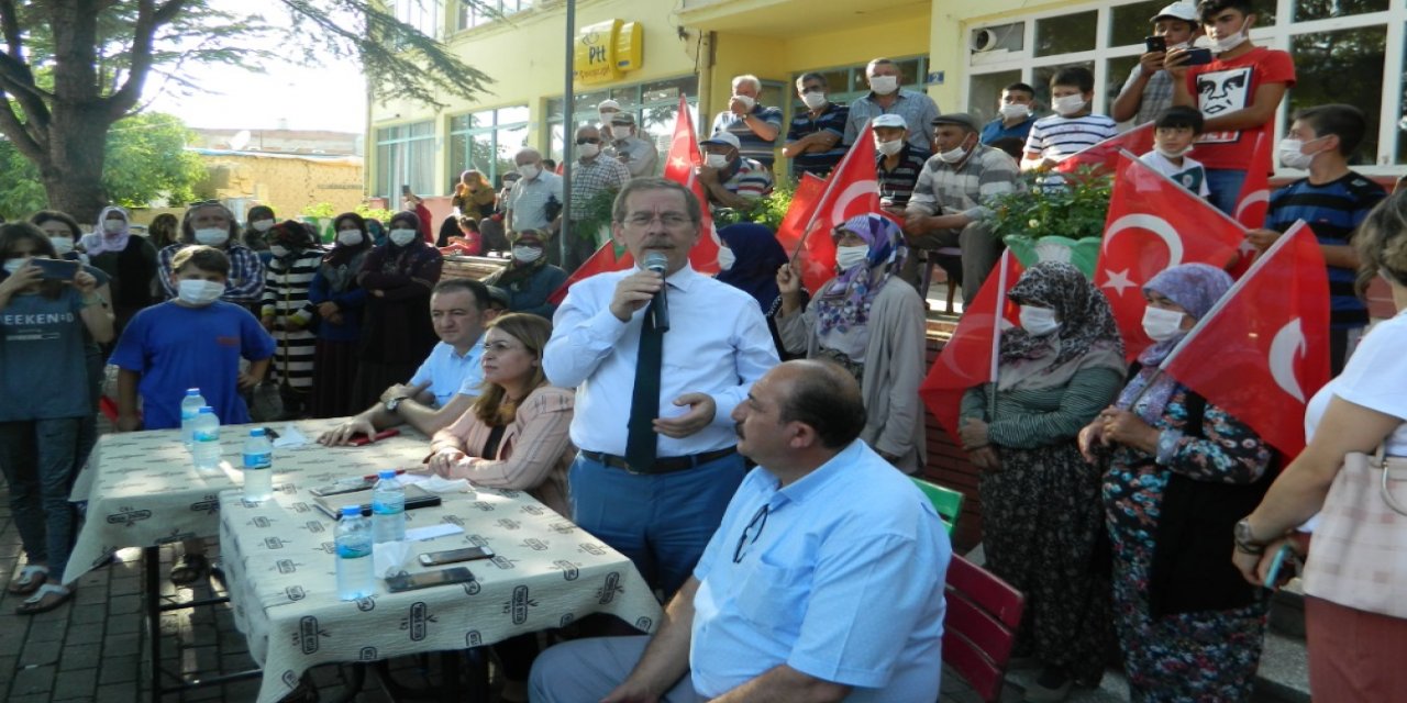 Çavuşcugöl halkı devletin yanındadır