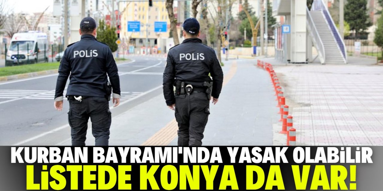 Bu şehirlerde Kurban Bayramı'nda sokağa çıkma yasağı olabilir! Listede Konya var!